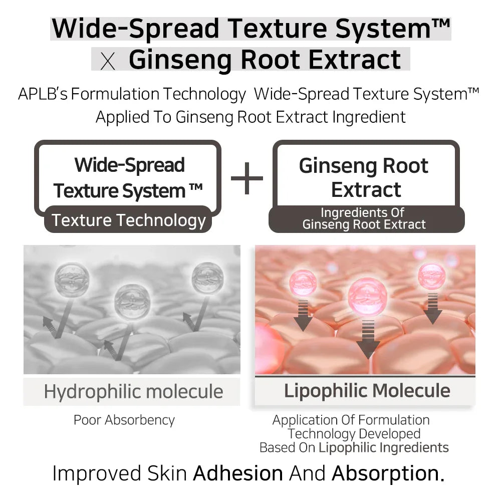APLB Snail Mucin Ginseng Ampoule Serum 40ml