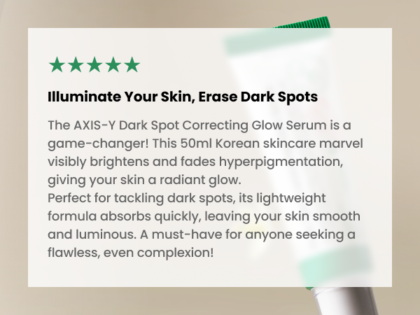 AXIS-Y Dark Spot Correcting Glow Serum 50ml