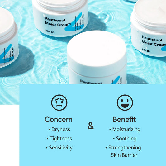 TIA'M Panthenol Moist Cream 50ml