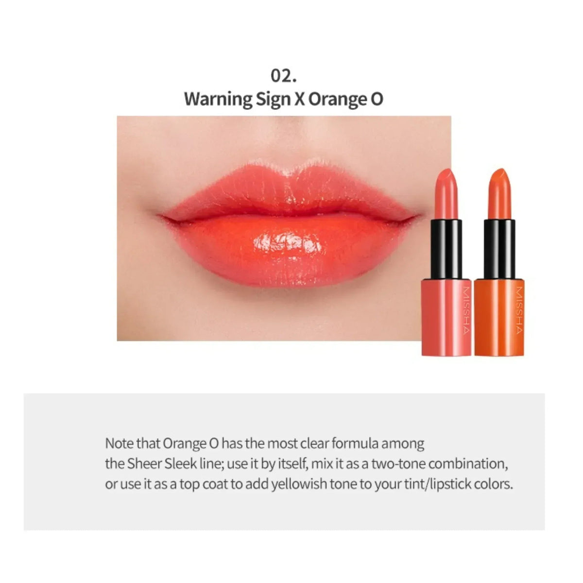 MISSHA Dare Rouge Sheer Sleek #05. GENTLE YOUNG BOSS 3.5g - ORION XO Exclusive