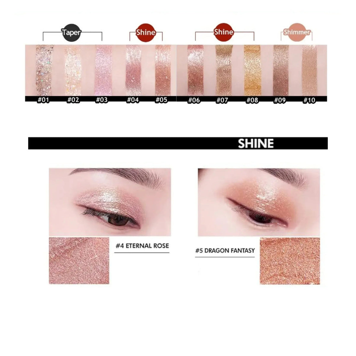 MISSHA Glitter Prism Liquid Eye Shadow Shine #05. Dragon Fantasy 3g - ORION XO Exclusive