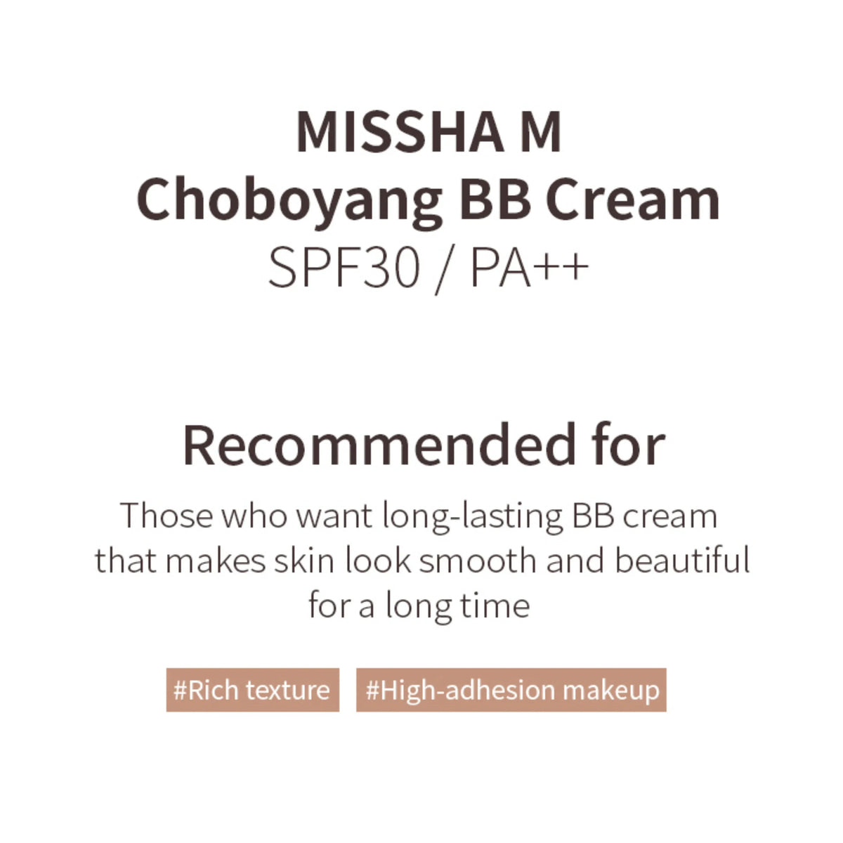 MISSHA M Choboyang BB Cream SPF30/PA++ NO.21 Illuminating Beige 50ml - ORION XO Exclusive