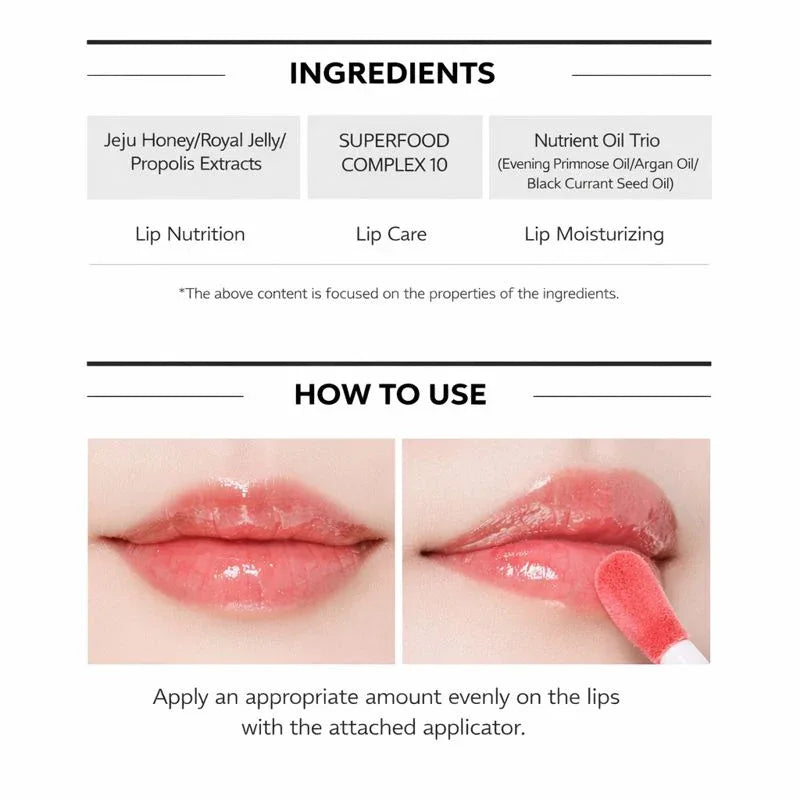 MISSHA Superfood Berry Lip Oil 5.2g - ORION XO Exclusive