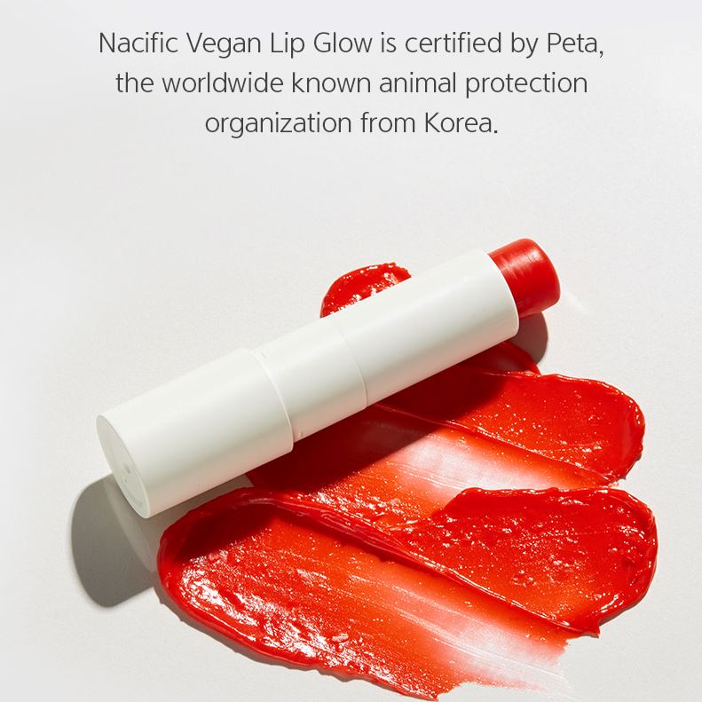 NACIFIC Vegan Lip Glow #03.Coral Rose - ORION XO Exclusive