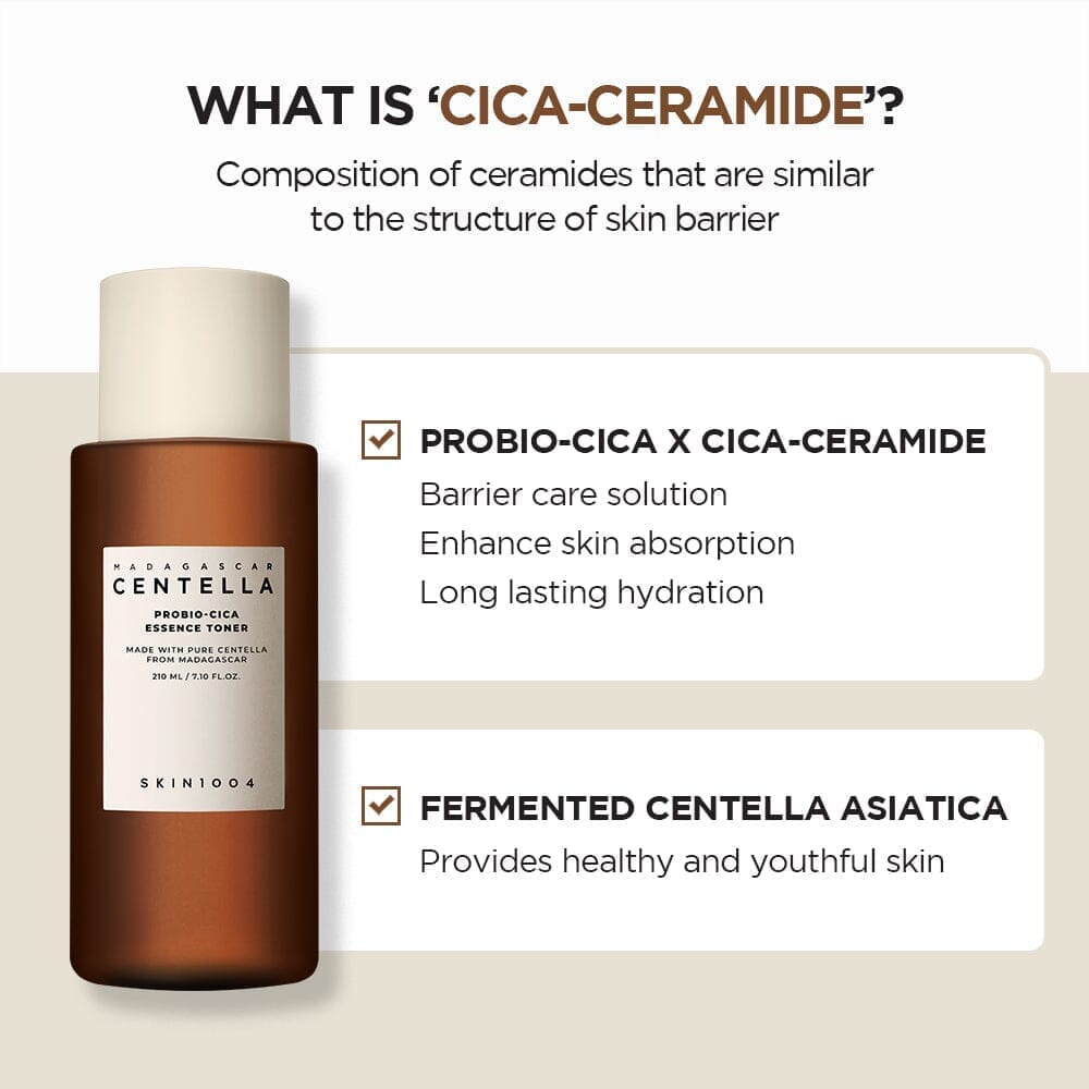 SKIN1004 Madagascar Centella Probio-Cica Essence Toner 210ml - ORION XO Exclusive