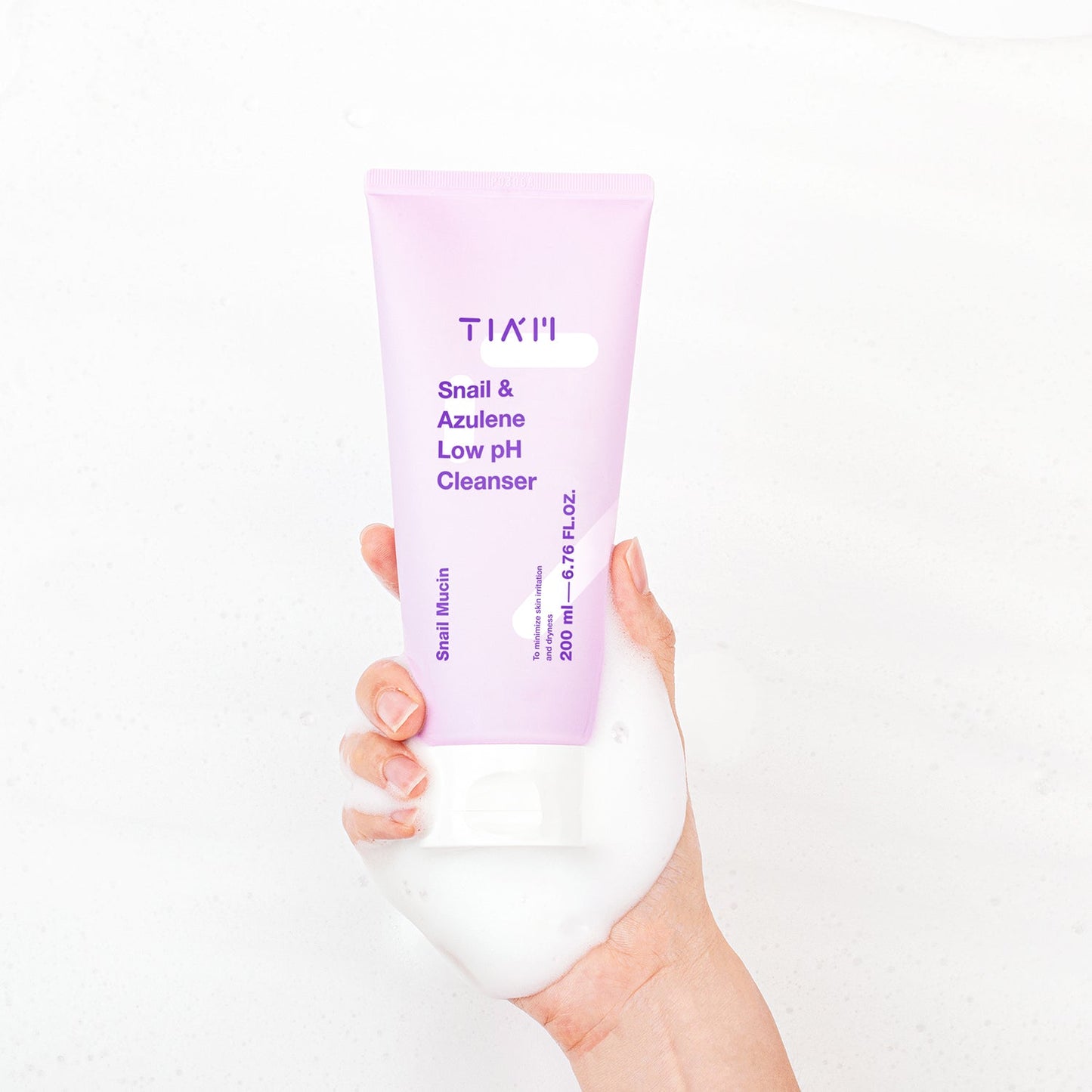 TIA'M Snail & Azulene Low pH Cleanser 200ml