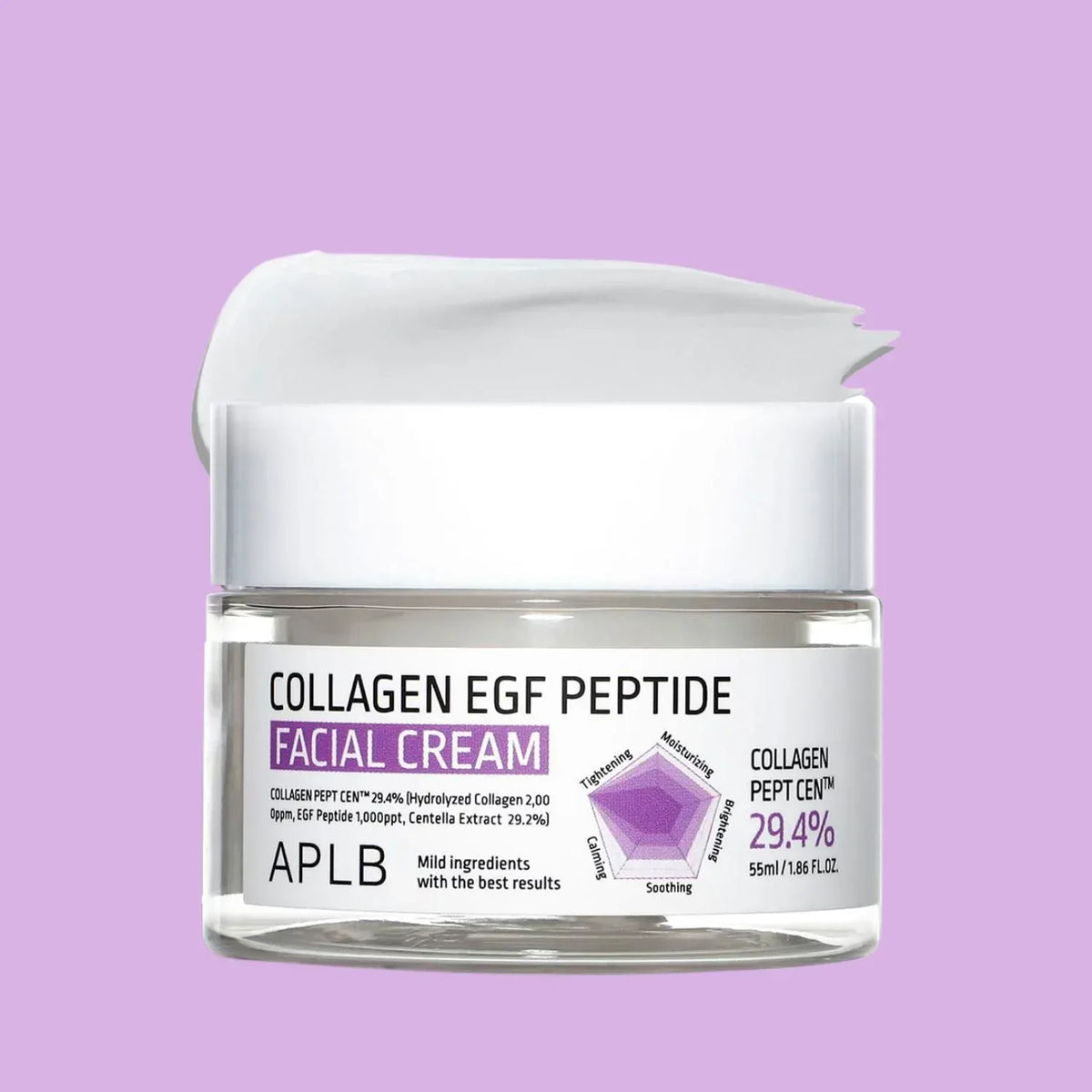 APLB Collagen EGF Peptide Facial Cream 55ml