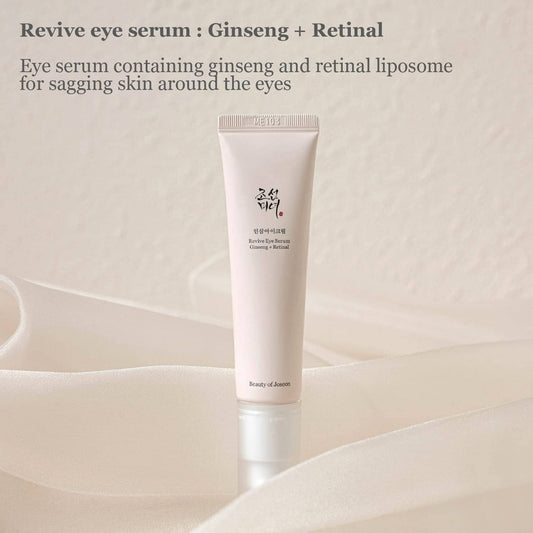 Beauty of Joseon Revive Eye Serum : Ginseng + Retinal 30ml - ORION XO Exclusive