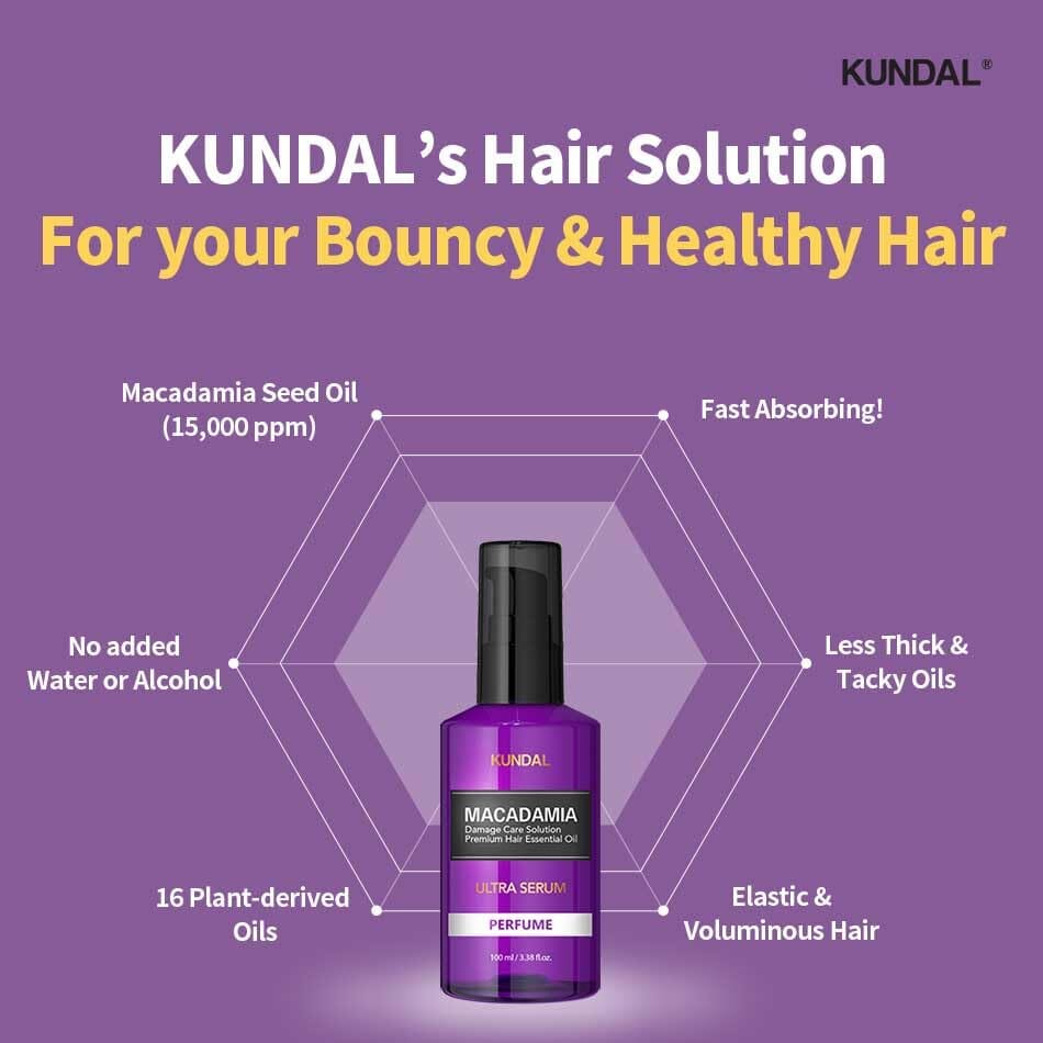 KUNDAL Macadamia Ultra Hair Serum Cherry Blossom 100ml Hair Care KUNDAL ORION XO Sri Lanka