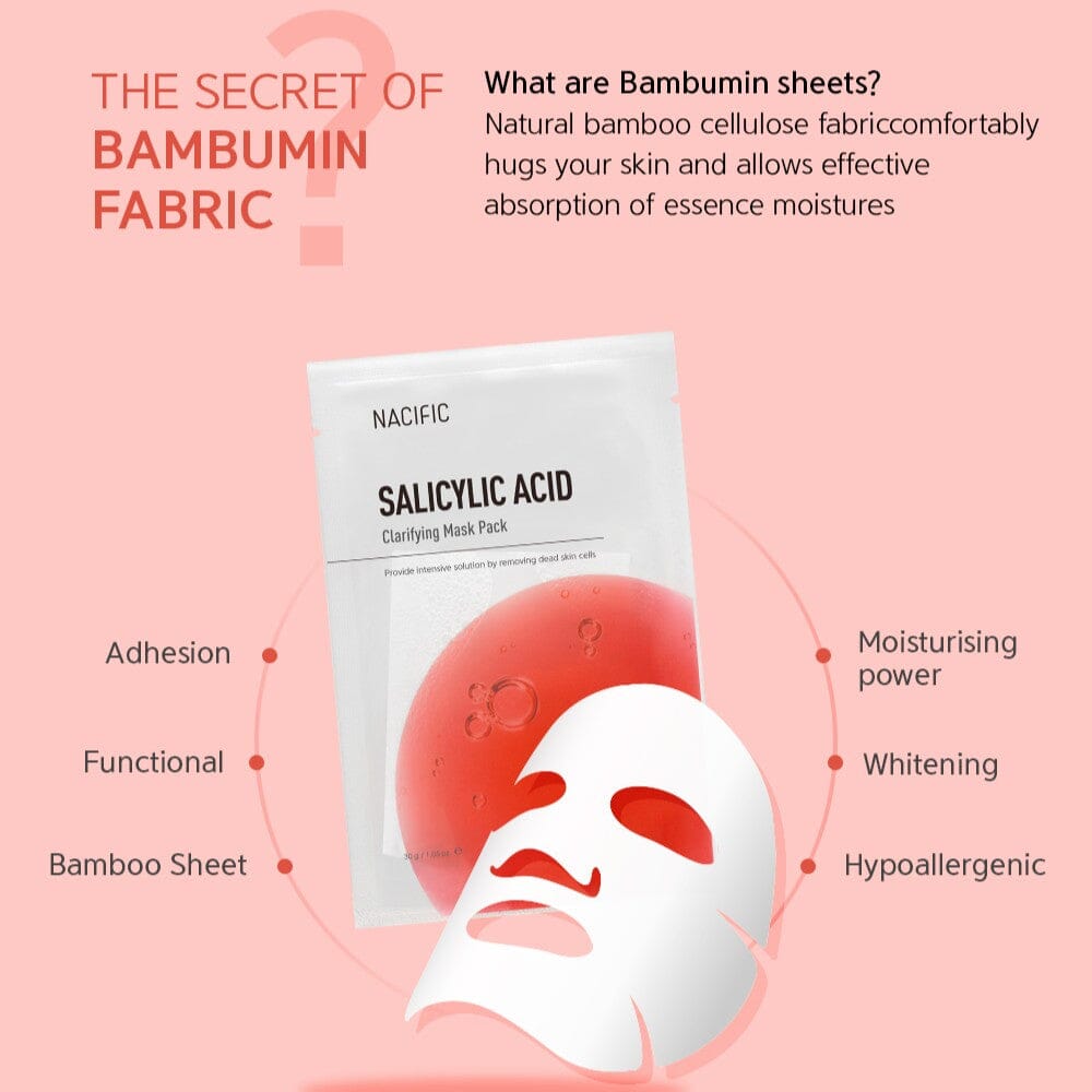 NACIFIC Salicylic Acid Clarifying Mask (1ea) - ORION XO Exclusive