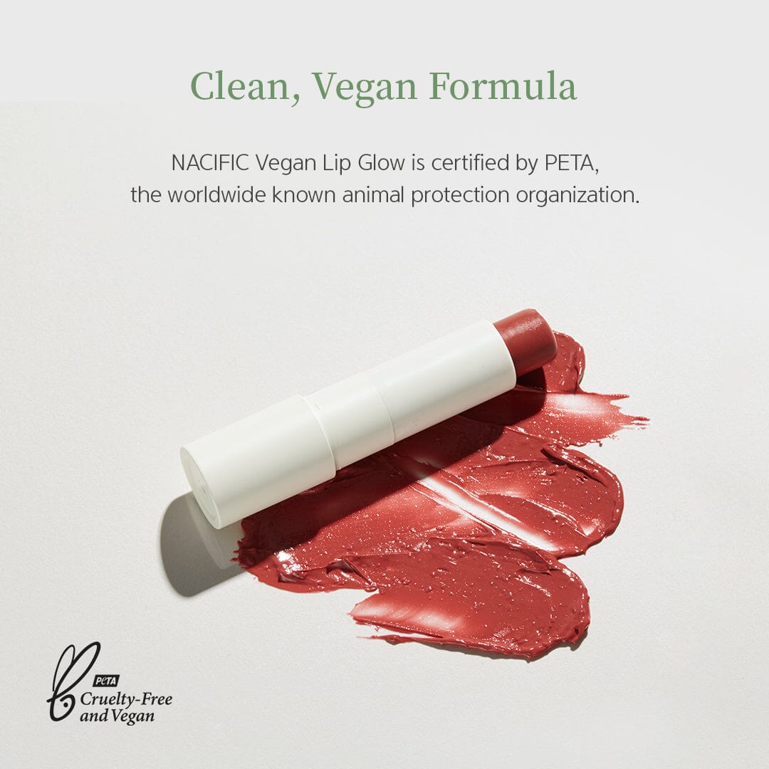 NACIFIC Vegan Lip Glow #02.Salmon Beige - ORION XO Exclusive