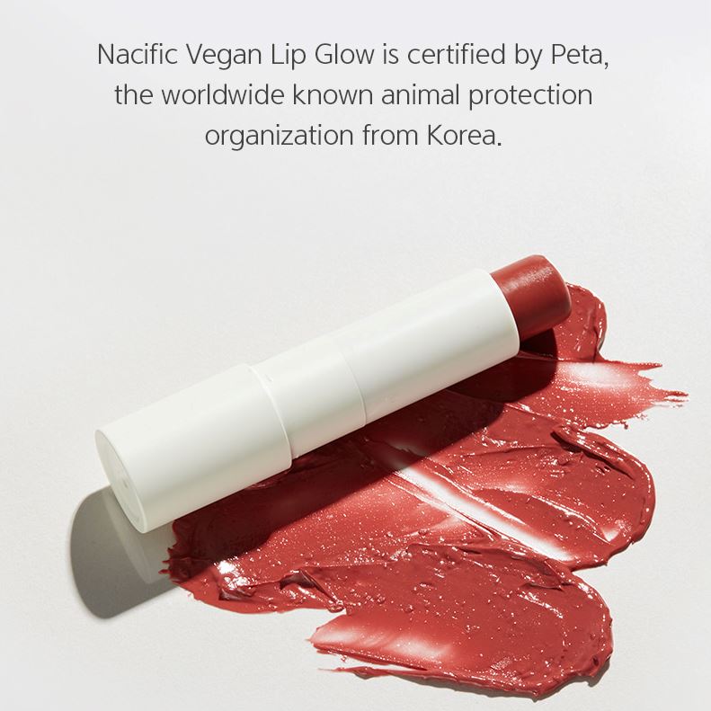 NACIFIC Vegan Lip Glow #02.Salmon Beige - ORION XO Exclusive