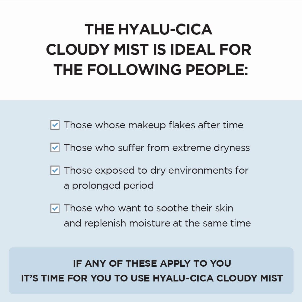 SKIN1004 Madagascar Centella Hyalu-Cica Cloudy Mist 120ml - ORION XO Exclusive