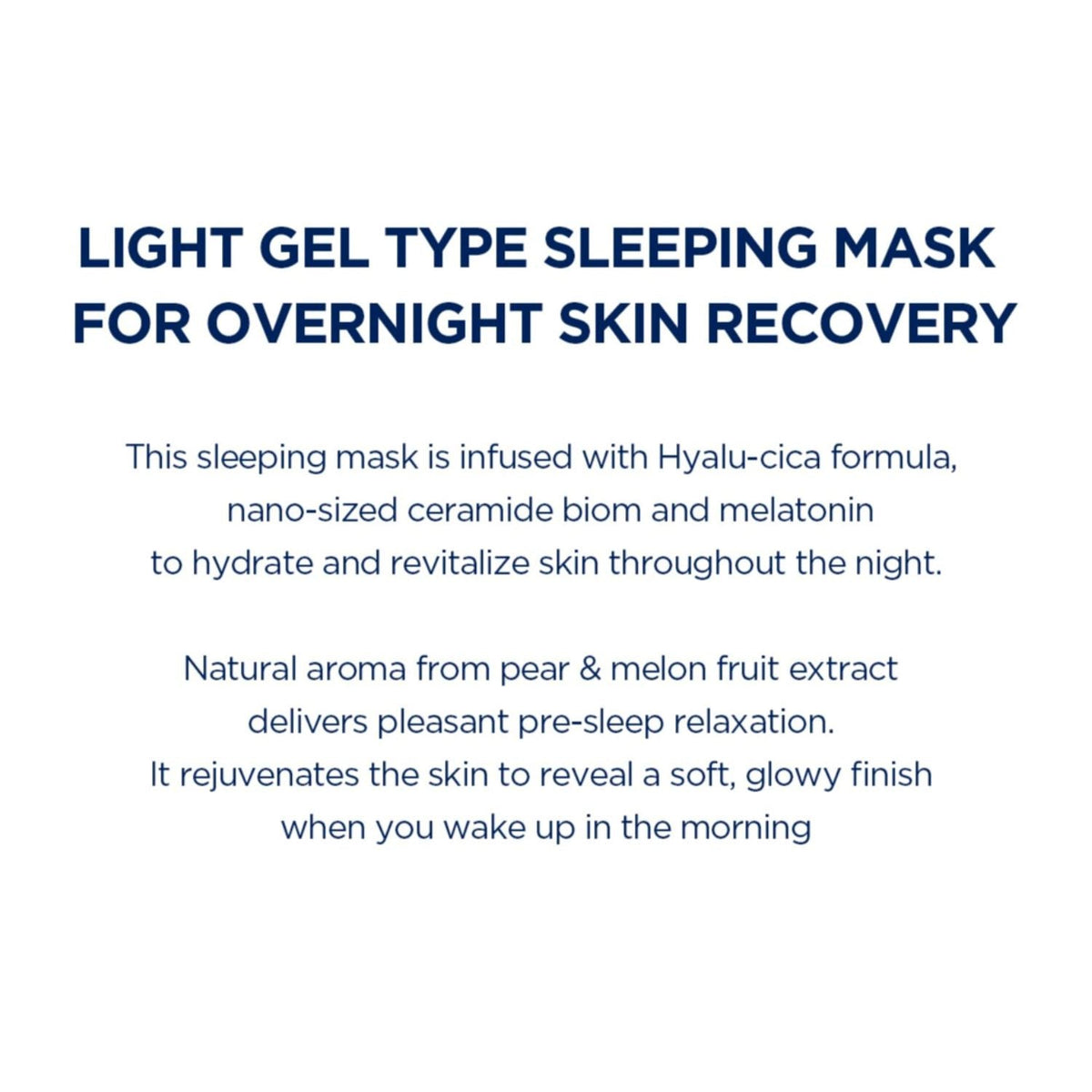 SKIN1004 Madagascar Centella Hyalu-Cica Sleeping Pack 100ml - ORION XO Exclusive