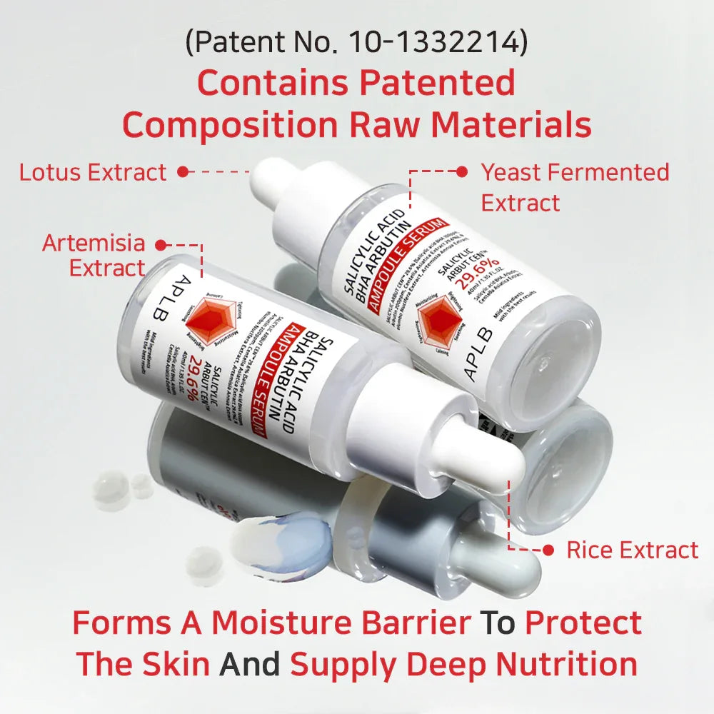 APLB Salicylic Acid BHA Arbutin Ampoule Serum 40ml