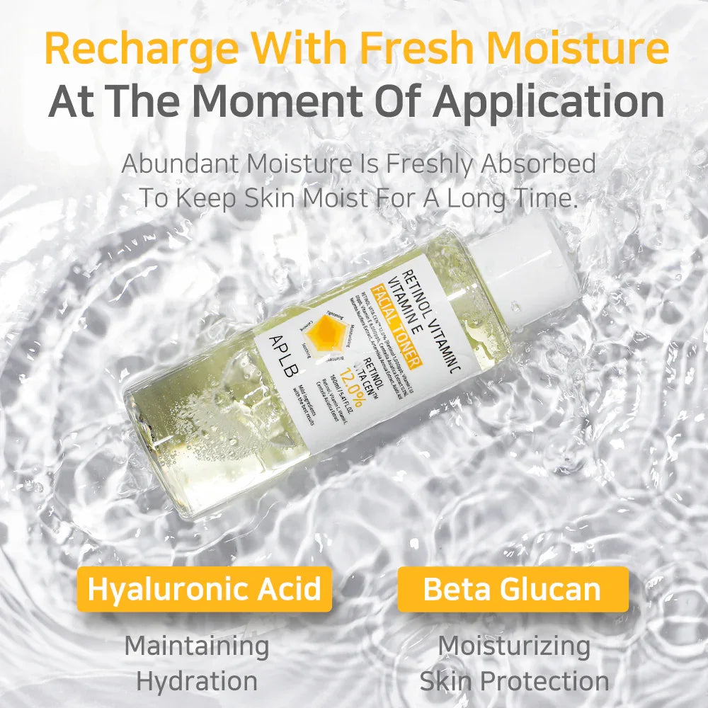 APLB Retinol Vitamin C Vitamin E Facial Toner 160ml