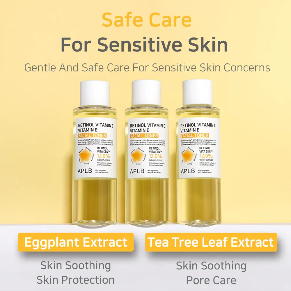 APLB Retinol Vitamin C Vitamin E Facial Toner 160ml