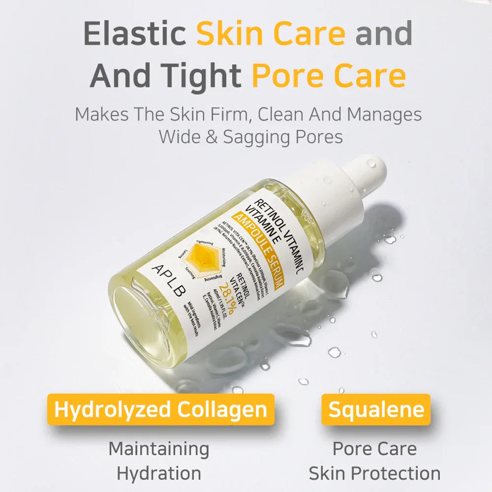 APLB Retinol Vitamin C Vitamin E Ampoule Serum 40ml