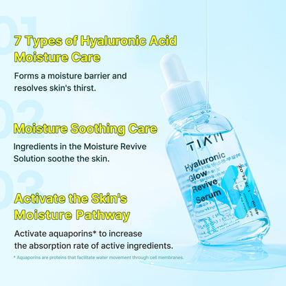 TIA'M Hyaluronic Glow Revive Serum 40ml
