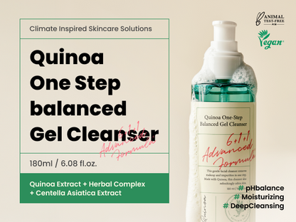 AXIS-Y Quinoa One Step Balanced Gel Cleanser 180ml