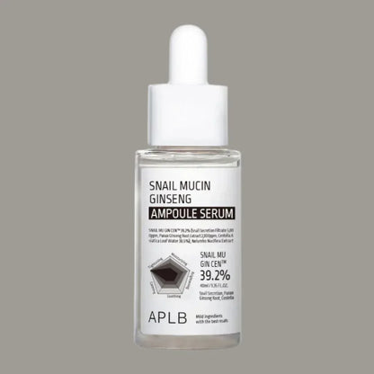APLB Snail Mucin Ginseng Ampoule Serum 40ml