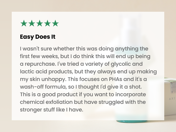 AXIS-Y PHA Resurfacing Glow Peel 50ml