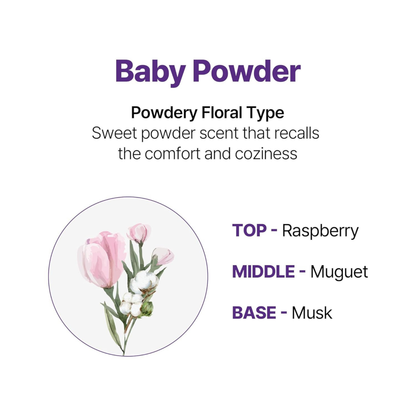 KUNDAL Honey & Macadamia Pure Natural Balancing Refreshing Shampoo Baby Powder 500ml