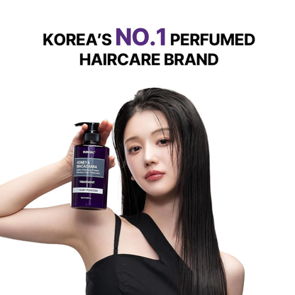KUNDAL Honey & Macadamia Pure Natural Balancing Refreshing Shampoo Baby Powder 500ml