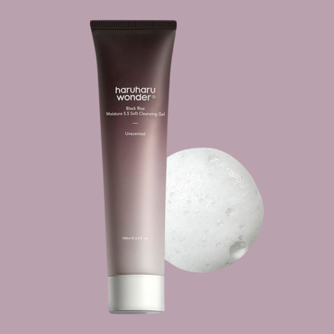 Haruharu WONDER Black Rice Moisture 5.5 Soft Cleansing-Gel 100ml - ORION XO Exclusive