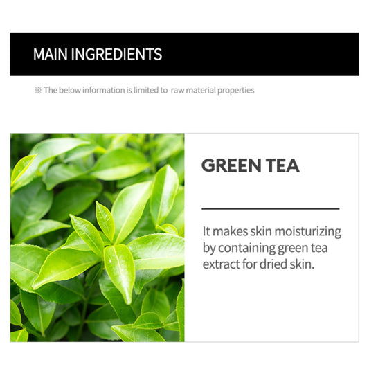 MISSHA Airy Fit Sheet Mask Green Tea (1EA) - ORION XO Exclusive