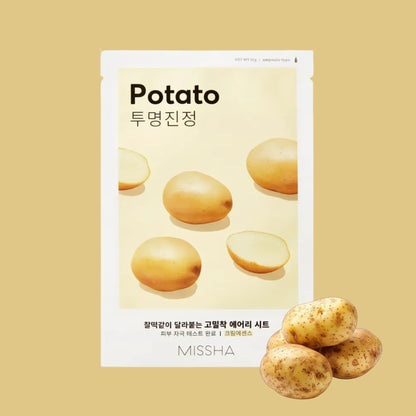 MISSHA Airy Fit Sheet Mask Potato (1EA) - ORION XO Exclusive