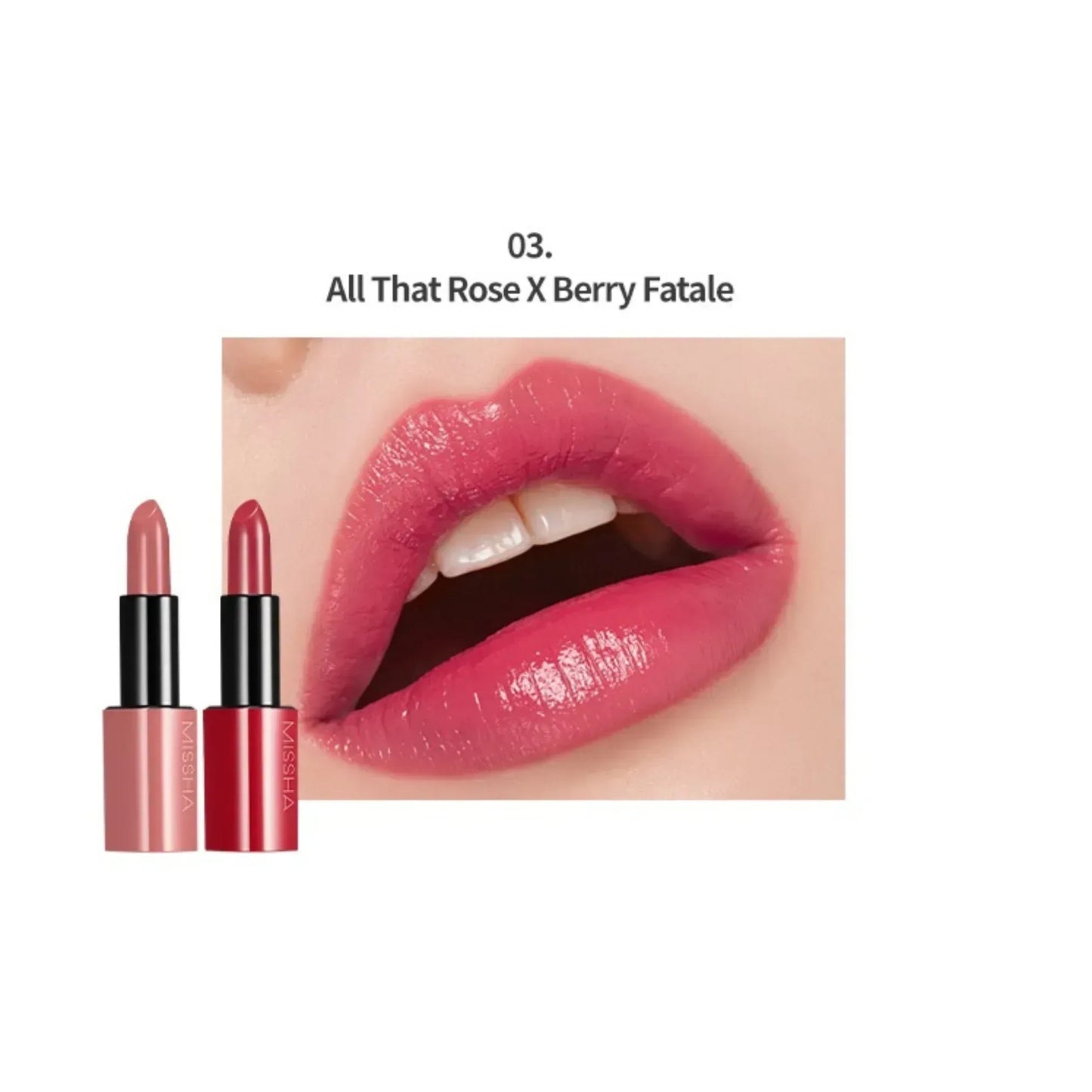 MISSHA Dare Rouge Sheer Sleek #05. GENTLE YOUNG BOSS 3.5g - ORION XO Exclusive