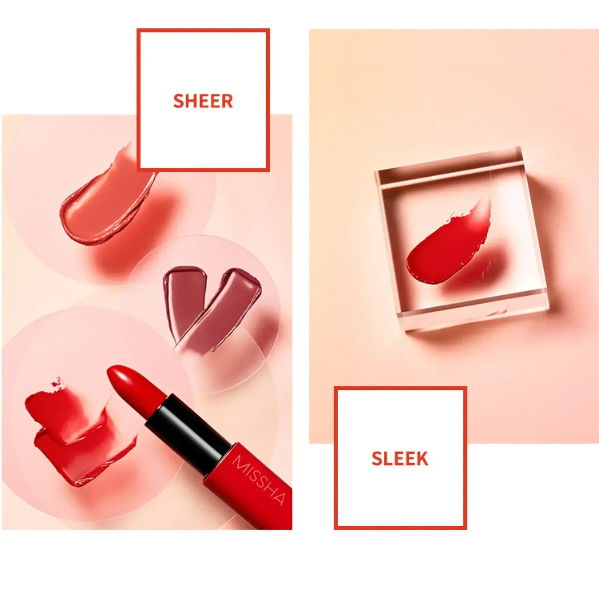 MISSHA Dare Rouge Sheer Sleek #05. GENTLE YOUNG BOSS 3.5g - ORION XO Exclusive