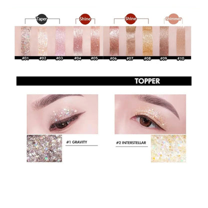 MISSHA Glitter Prism Liquid Eyeshadow Topper Interstellar No.2 3g - ORION XO Exclusive