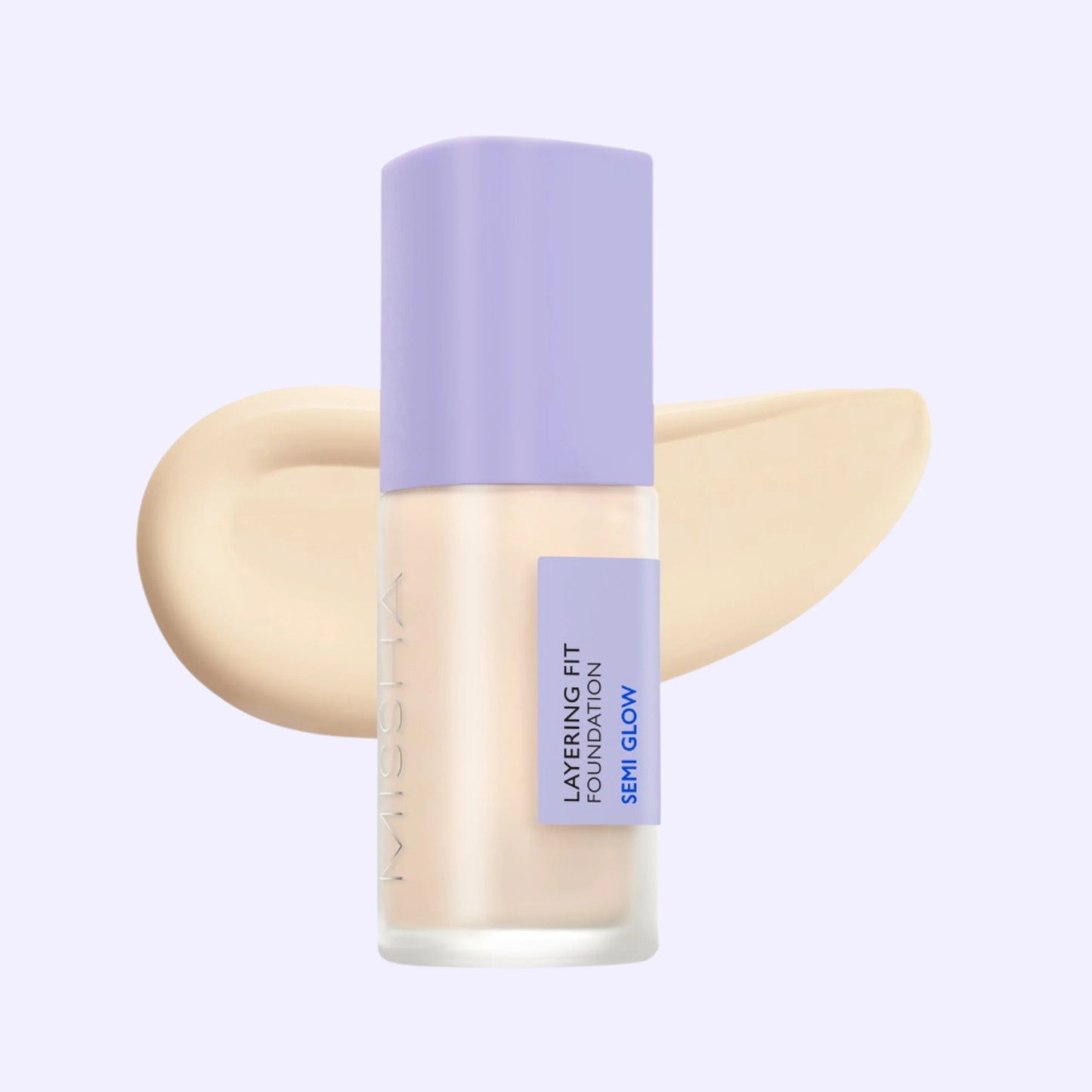 MISSHA Layering Fit Foundation Semi Glow 19.Ivory 35ml - ORION XO Exclusive