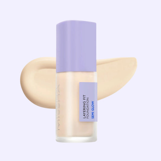 MISSHA Layering Fit Foundation Semi Glow 19.Ivory 35ml - ORION XO Exclusive