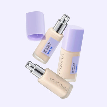 MISSHA Layering Fit Foundation Semi Glow 19.Ivory 35ml - ORION XO Exclusive