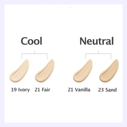 MISSHA Layering Fit Foundation Semi Glow 19.Ivory 35ml - ORION XO Exclusive