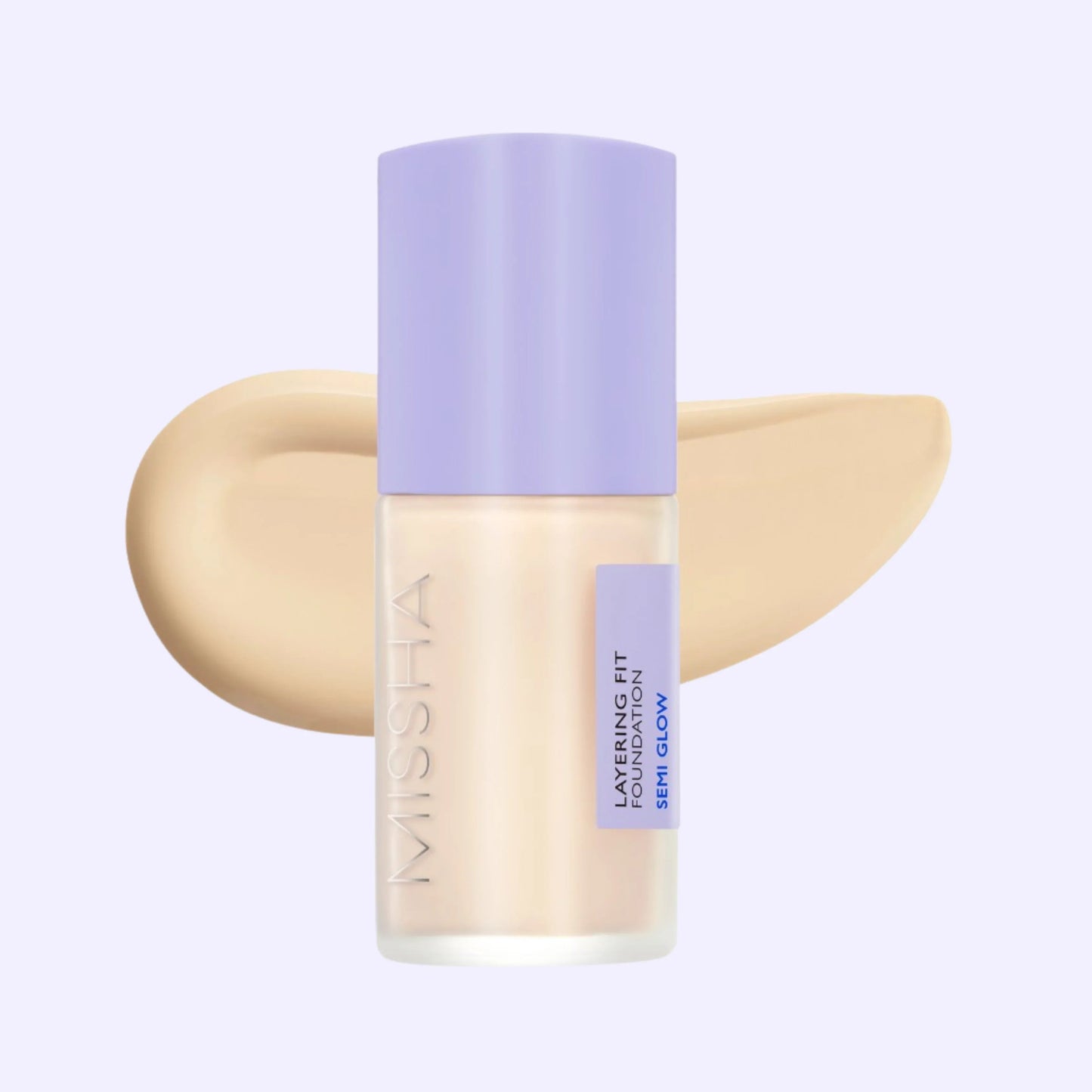 MISSHA Layering Fit Foundation Semi Glow 21.Fair 35ml - ORION XO Exclusive