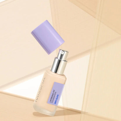 MISSHA Layering Fit Foundation Semi Glow 21.Fair 35ml - ORION XO Exclusive