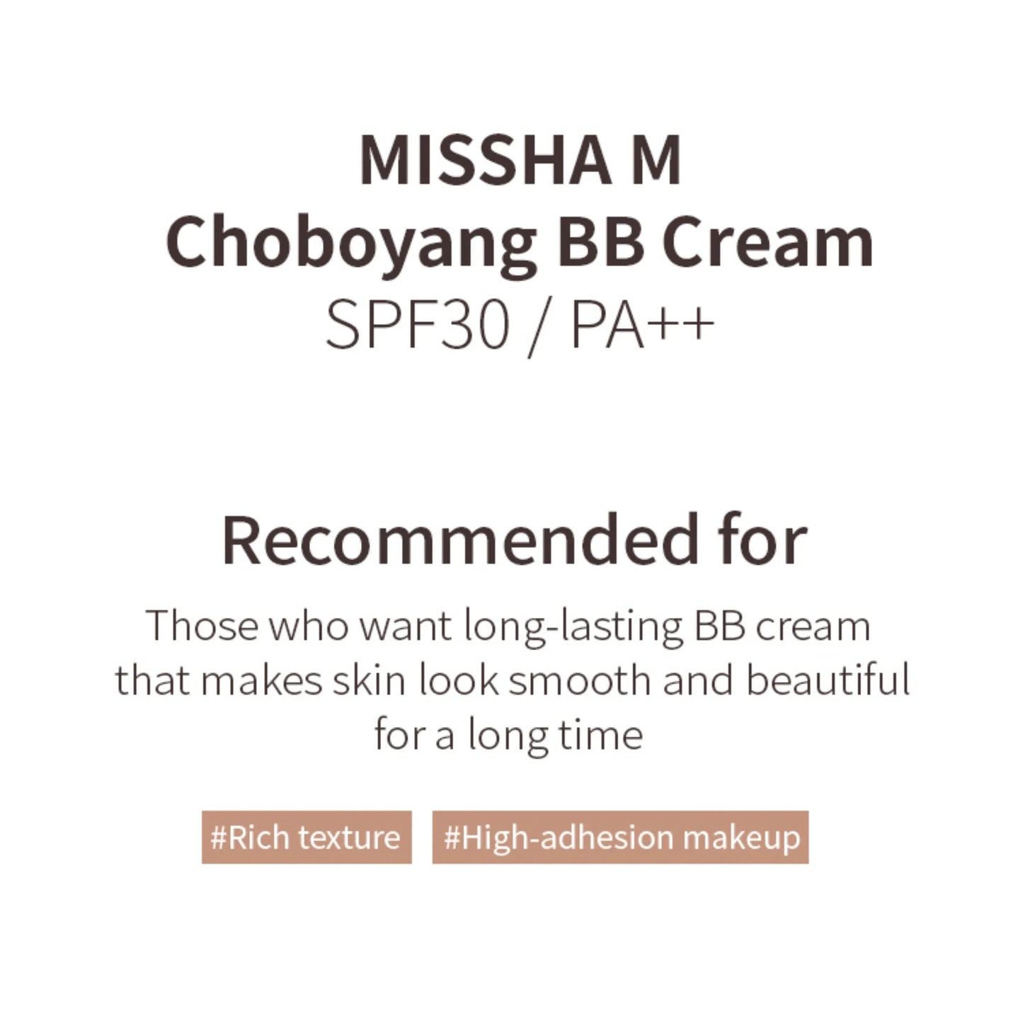 MISSHA M Choboyang BB Cream SPF30/PA++ NO.21 Illuminating Beige 50ml - ORION XO Exclusive