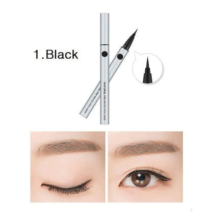 MISSHA Natural Fix Brush Pen Liner Black 0.6g - ORION XO Exclusive
