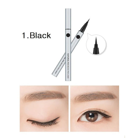 MISSHA Natural Fix Brush Pen Liner Black 0.6g - ORION XO Exclusive