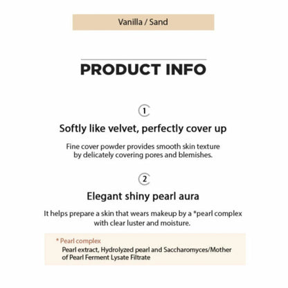 MISSHA Radiance Pact SPF27/PA++ Sand 9.5g - ORION XO Exclusive