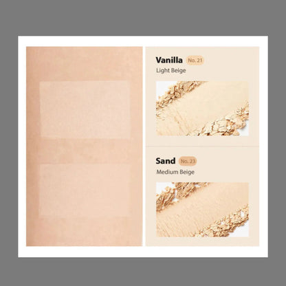 MISSHA Signature Dramatic Two Way Pact - 23 Sand Medium Beige 9.5g - ORION XO Exclusive