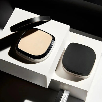 MISSHA Signature Dramatic Two Way Pact - 23 Sand Medium Beige 9.5g - ORION XO Exclusive