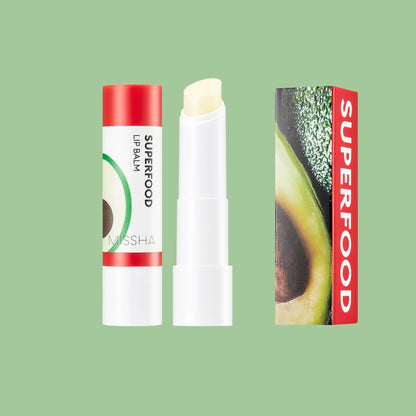 MISSHA Superfood Avocado Lip Balm 5.2g - ORION XO Exclusive