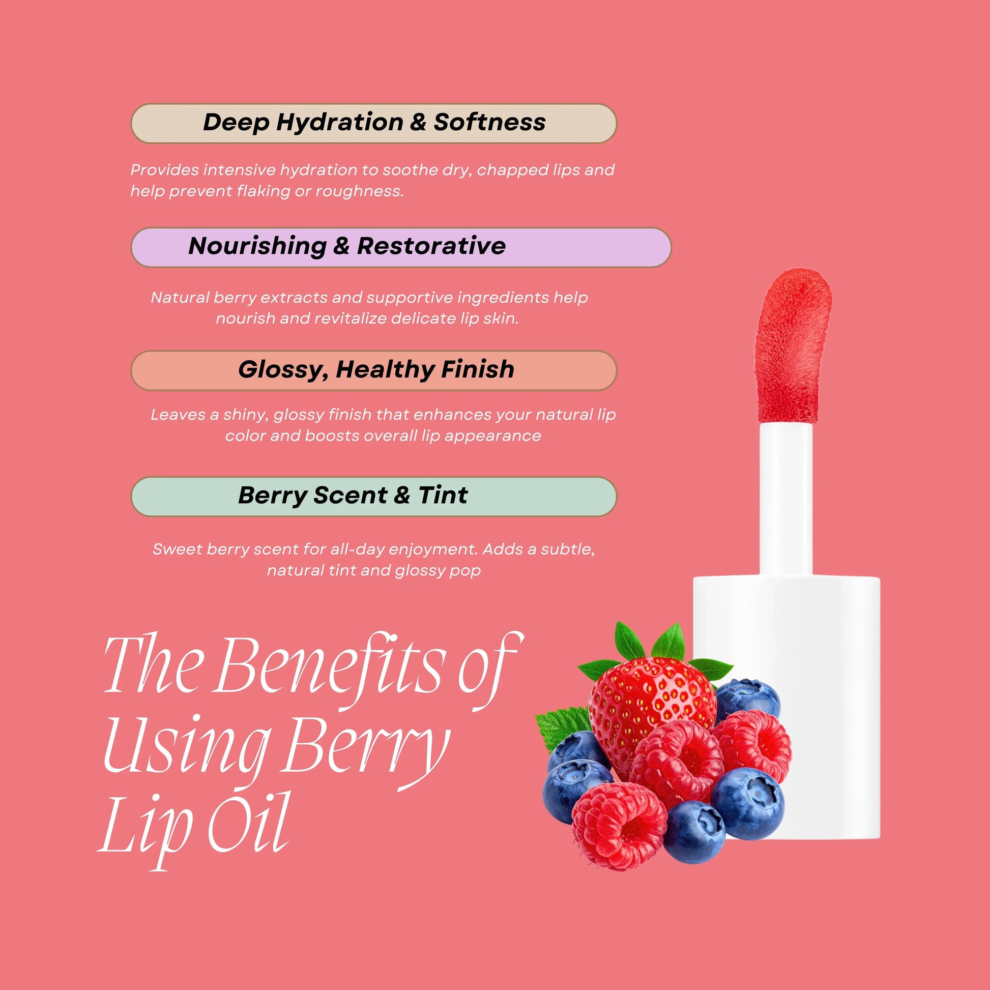 MISSHA Superfood Berry Lip Oil 5.2g - ORION XO Exclusive