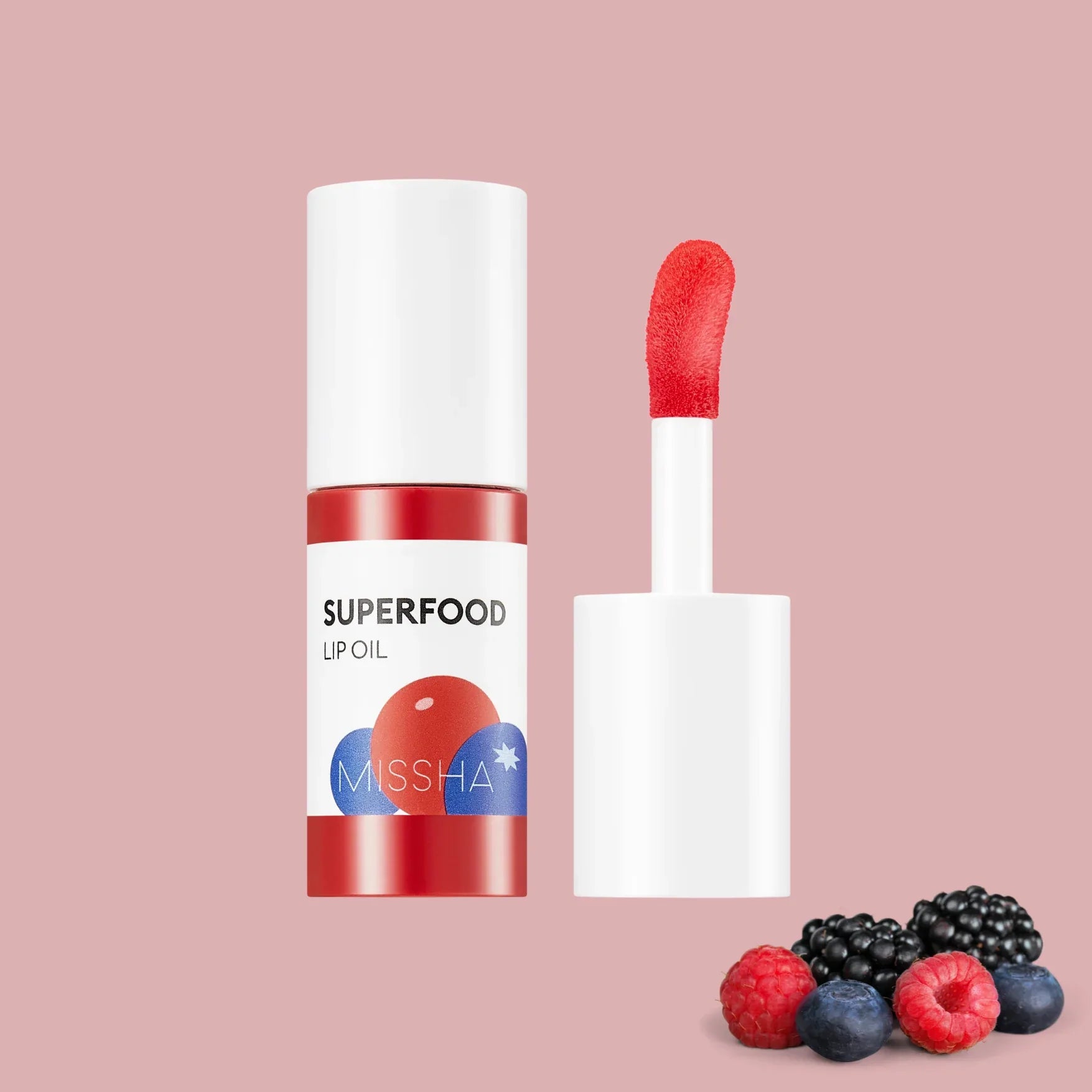 MISSHA Superfood Berry Lip Oil 5.2g - ORION XO Exclusive