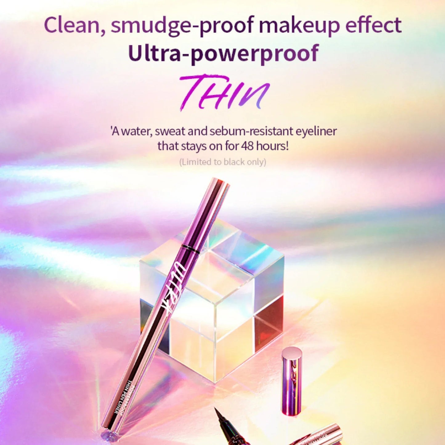 MISSHA Ultra Powerproof Thin Pen Liner Black 0.4g - ORION XO Exclusive